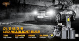BOMBILLA LED AUXBEAM D1 D1S D1R 90W 15000LM REEMPLAZO HID