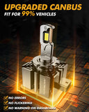 BOMBILLA LED AUXBEAM D1 D1S D1R 90W 15000LM REEMPLAZO HID