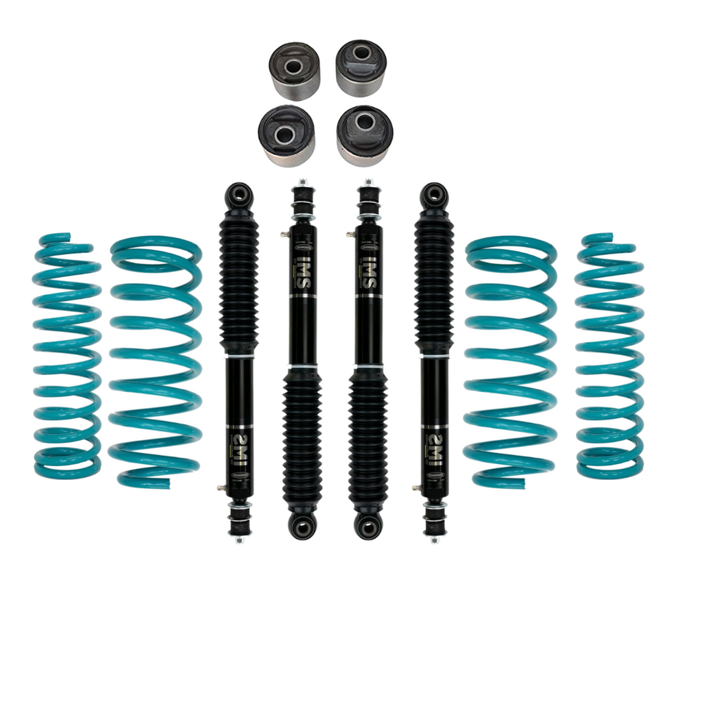 KIT DE SUSPENSIÓN DOBINSONS SUZUKI JIMNY 1998-2018 3" AMORTIGUADORES IMS