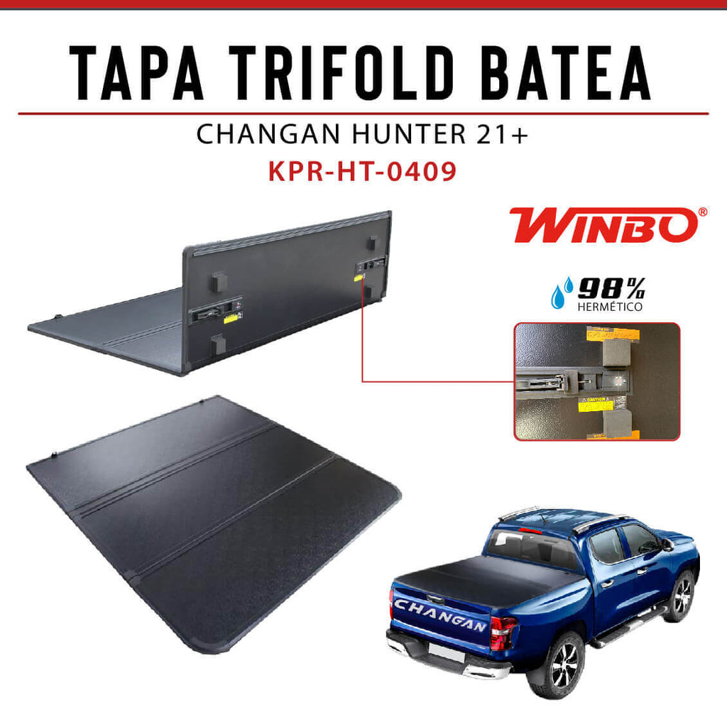 TAPA TRIFOLD CHANGAN HUNTER / PEUGEOT LANDTREK 21+