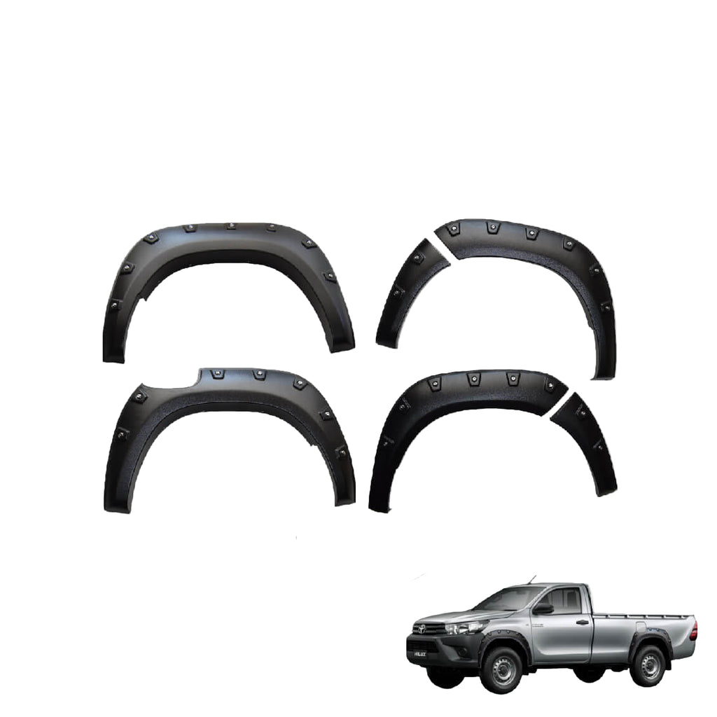 FENDER FLARE EXTREME HILUX CAB SENCILLA 16+
