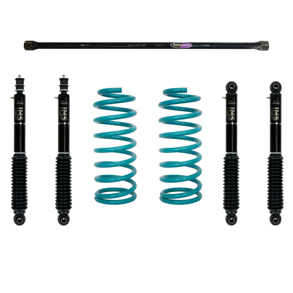 KIT DE SUSPENSIÓN DOBINSONS TOYOTA LAND CRUISER 100 1998-2007 2" AMORTIGUADORES IMS