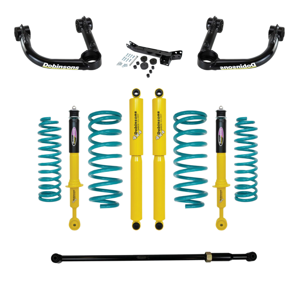 KIT DE SUSPENSIÓN DOBINSONS TOYOTA LAND CRUISER 200 2007+ 3" AMORTIGUADORES TWIN TUBE