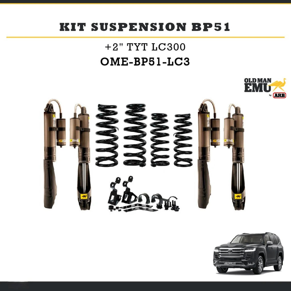 Kit Suspensión BP51 +2" Toyota LC300 ARB