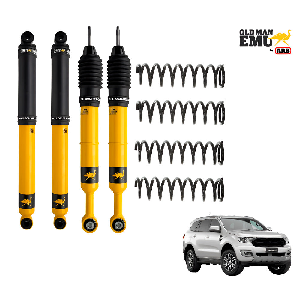 KIT SUSPENSION NITRO CHARGER + 2" FORD EVEREST 23+