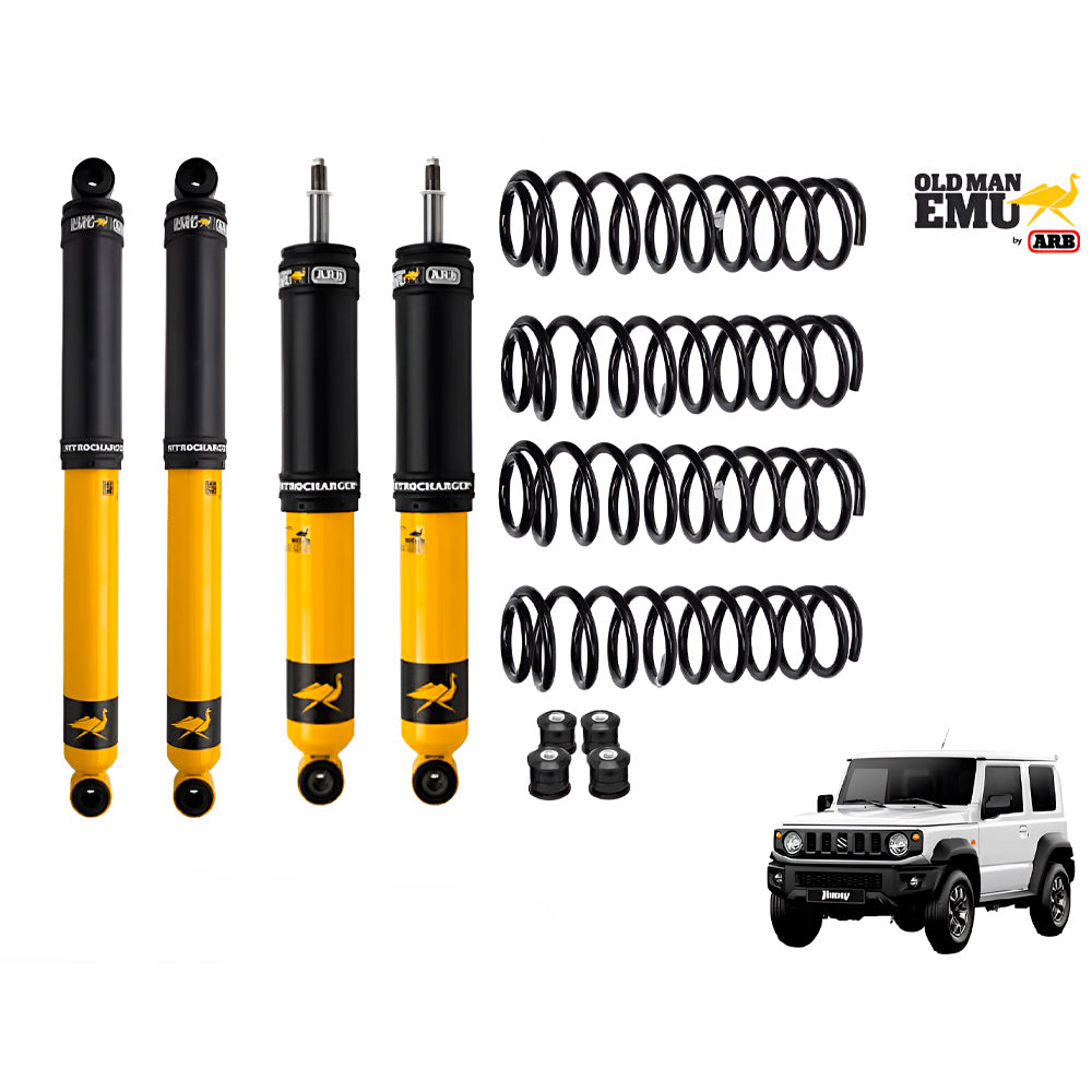 KIT SUSPENSION NITRO CHARGER + 2" JIMNY JB 74 19+ 3P