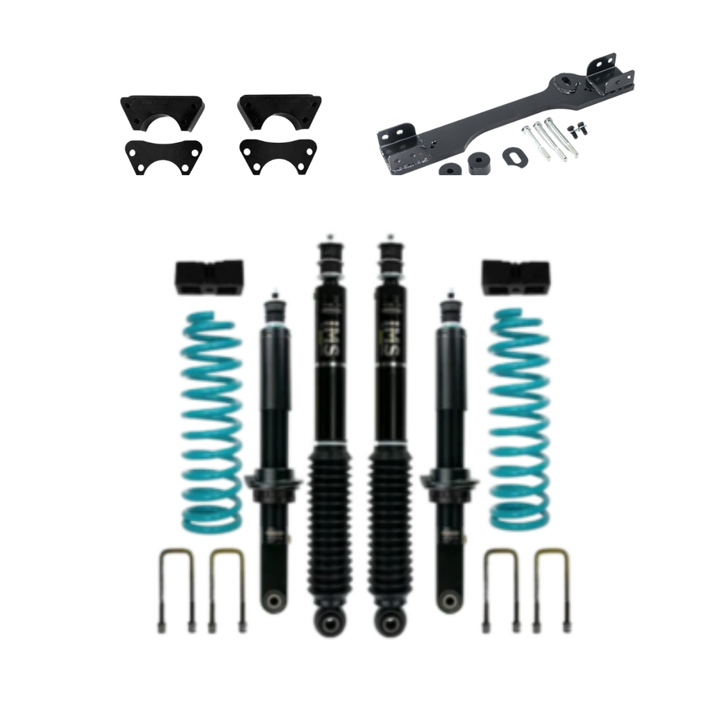 KIT DE SUSPENSIÓN QUICK RIDE DOBINSONS CHEVROLET COLORADO 2012+ 3" AMORTIGUADORES IMS