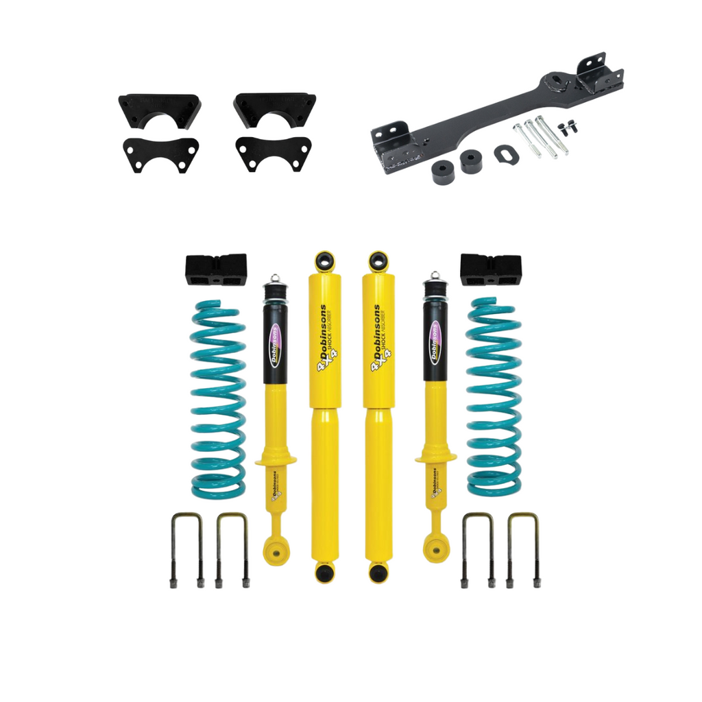 KIT DE SUSPENSIÓN QUICK RIDE DOBINSONS CHEVROLET COLORADO 2012+ 3" AMORTIGUADORES TWIN TUBE