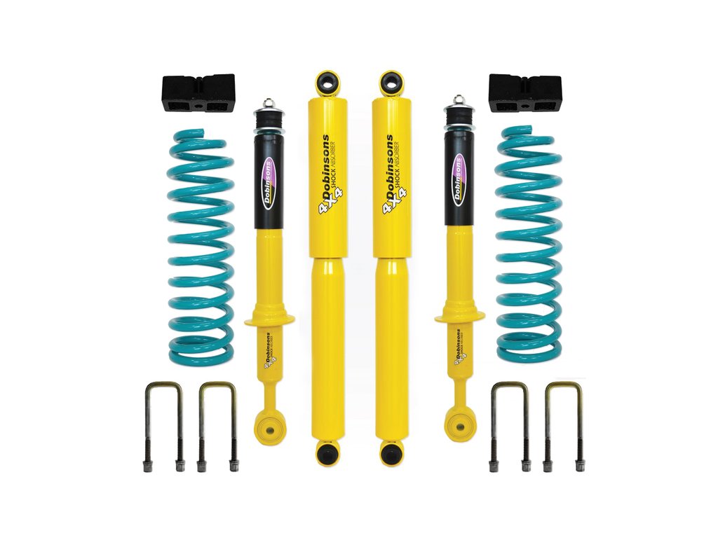 KIT DE SUSPENSIÓN QUICK RIDE DOBINSONS ISUZU D-MAX 2012-2020 2" AMORTIGUADORES TWIN TUBE