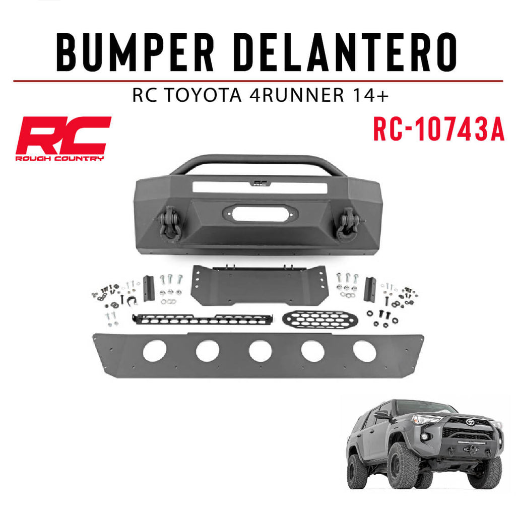 BUMPER DELANTERO RC TOYOTA 4RUNNER 14+
