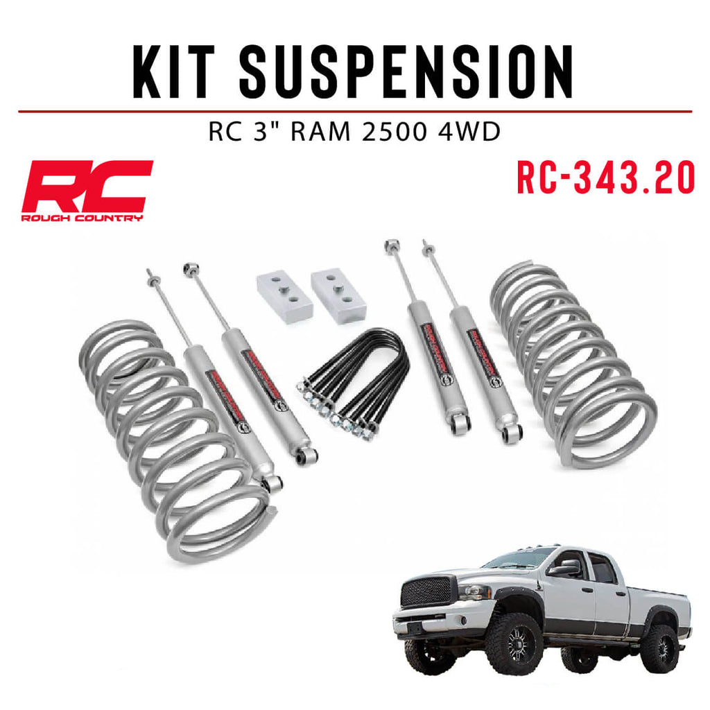 KIT SUSPENSION RC 3" RAM 2500 4WD (03-13)