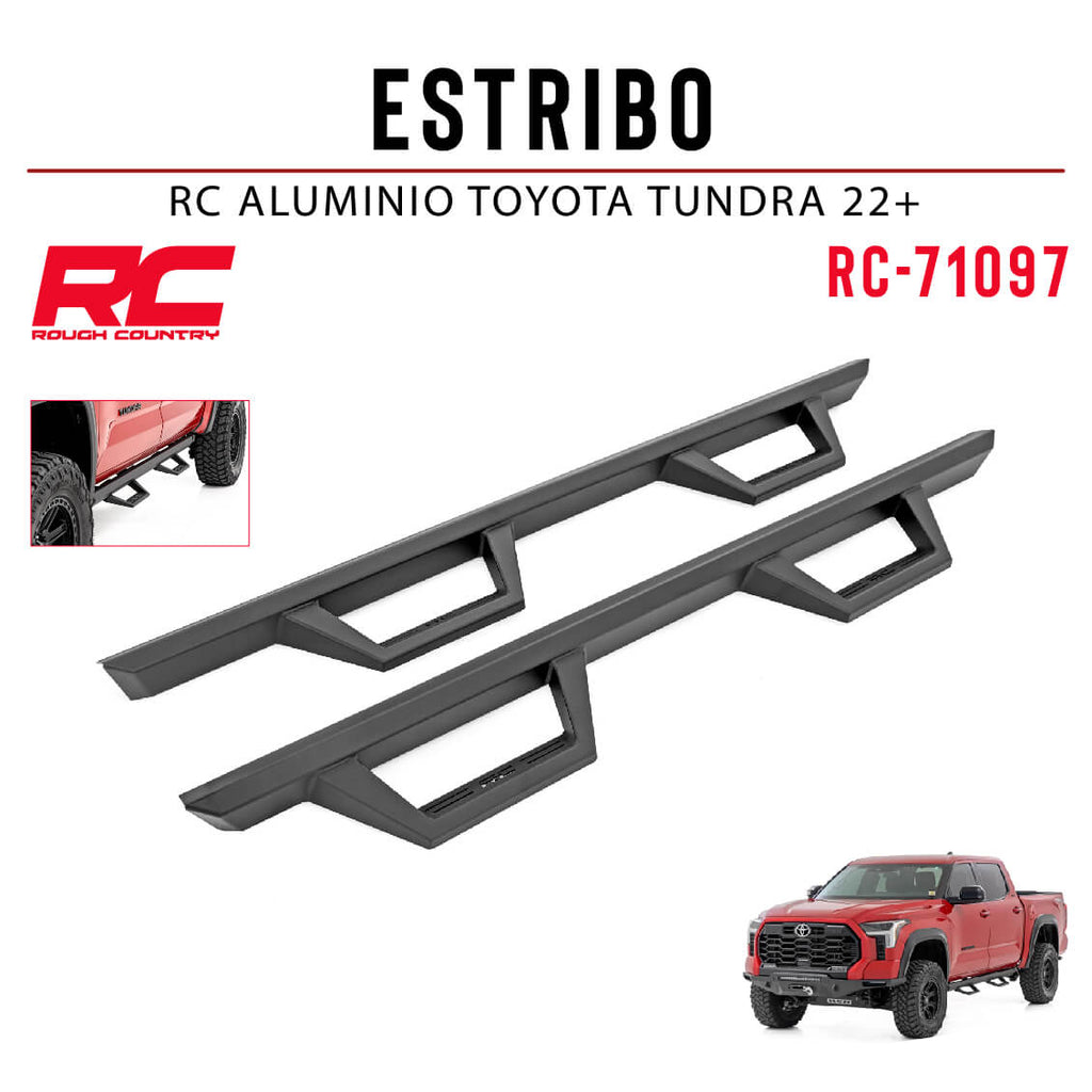 ESTRIBO RC ALUMINIO TOYOTA TUNDRA 22+