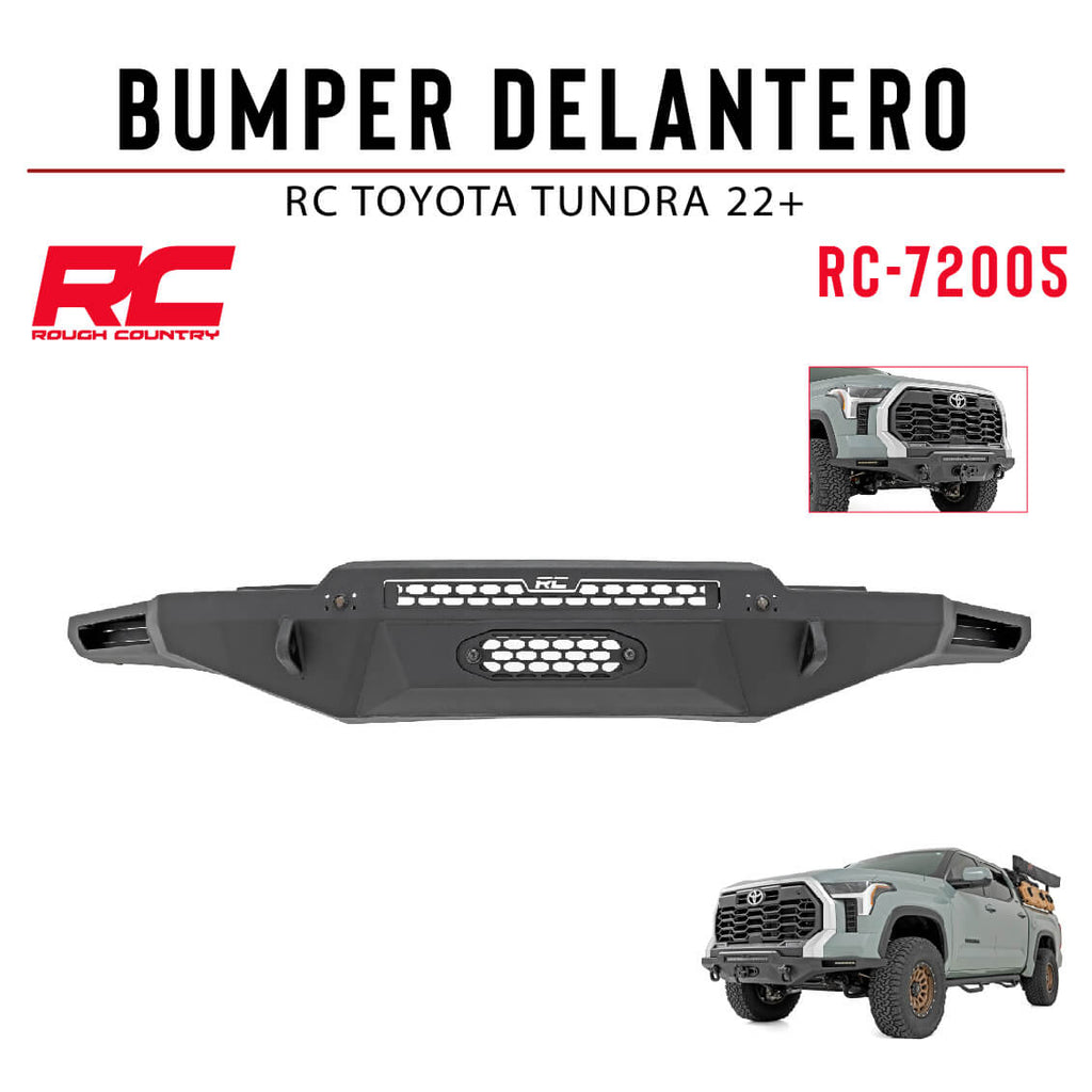 BUMPER DELANTERO RC TOYOTA TUNDRA 22+