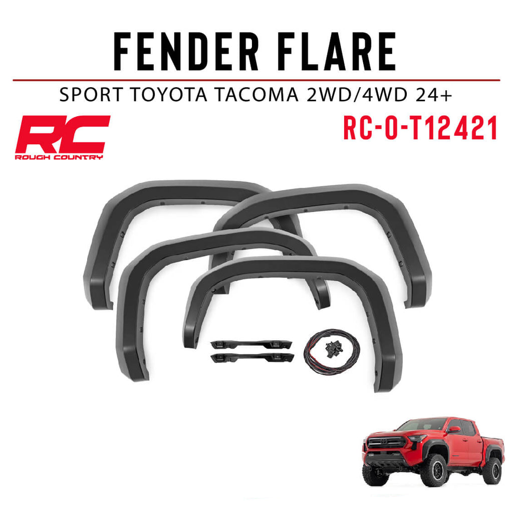 FENDER FLARE TOYOTA TACOMA 24+