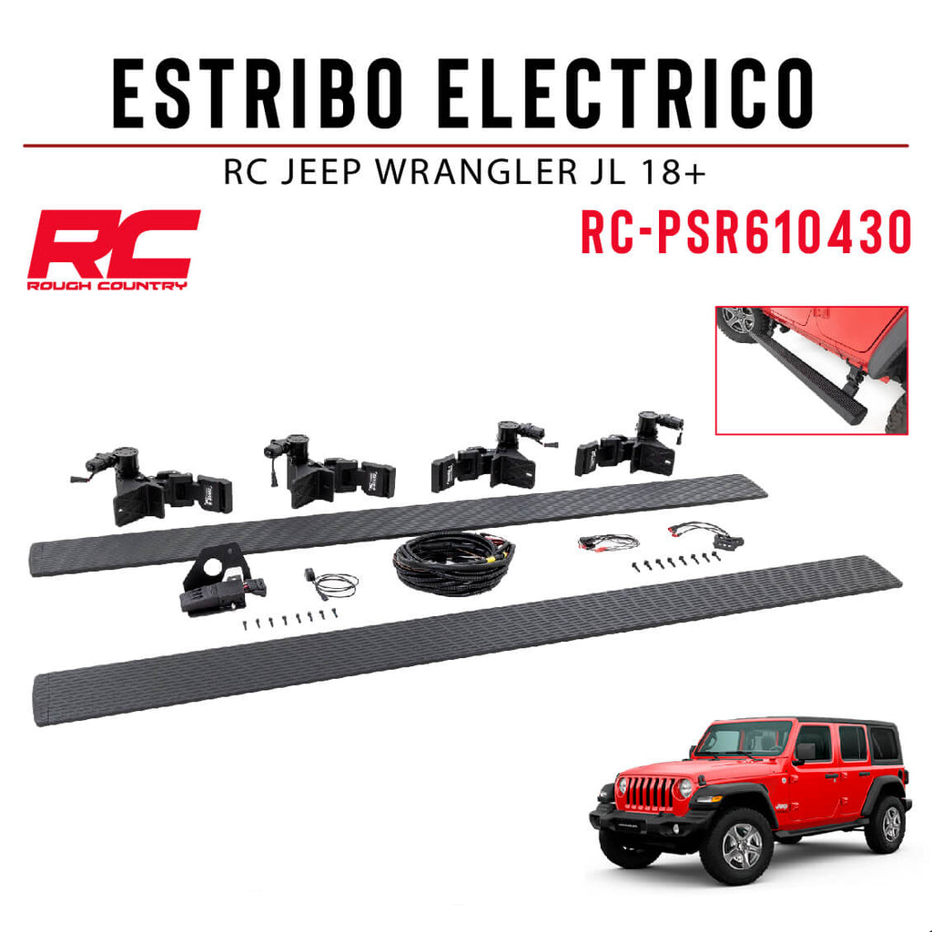 ESTRIBO ELECTRICO RC JEEP WRANGLER JL 18+