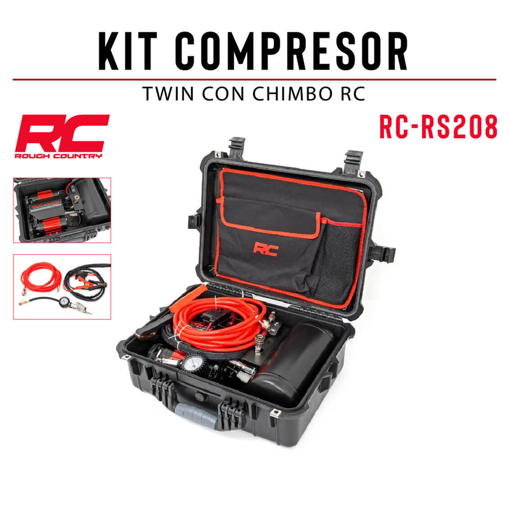 KIT COMPRESOR TWIN CON CHIMBO RC