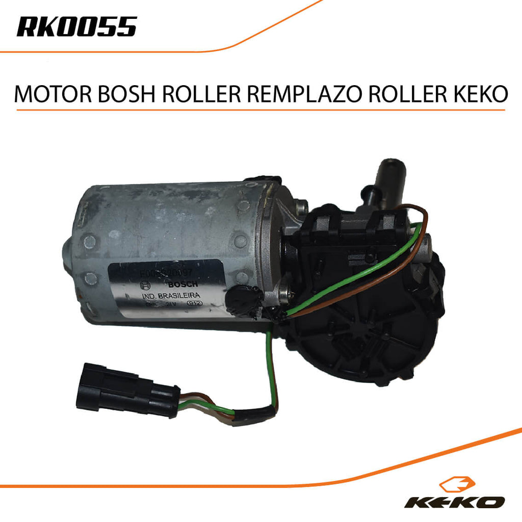 MOTOR BOSH REEMPLAZO ROLLER KEKO