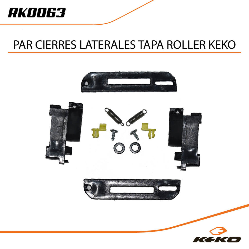 PAR CIERRES LATERALES TAPA ROLLER KEKO