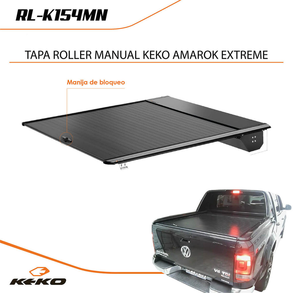 TAPA ROLLER MANUAL KEKO AMAROK EXTREME