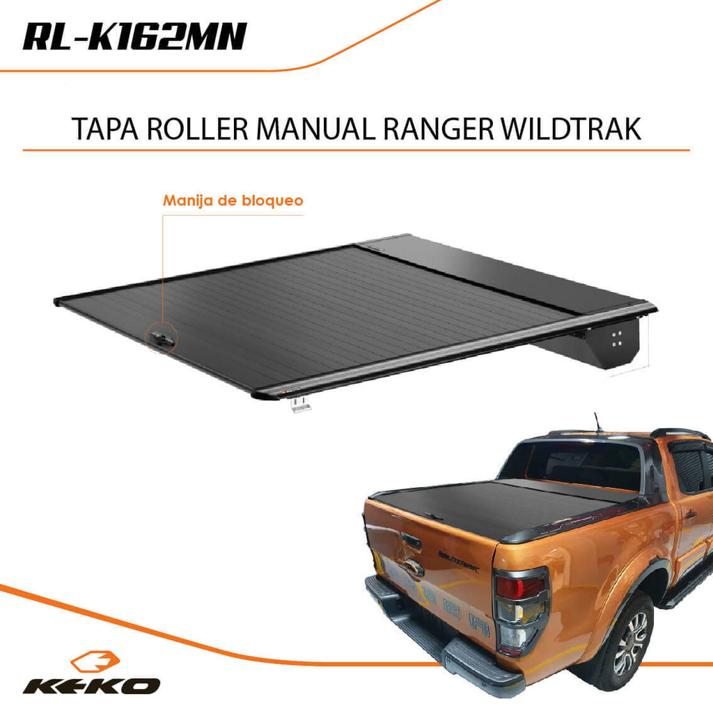 TAPA ROLLER MANUAL RANGER WILDTRAK 13-22