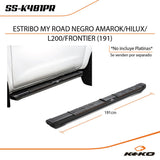 ESTRIBO MY ROAD NEGRO AMAROK/ HILUX/ L200/ NP300/ HUNTER/ LANDTREK (191CM)