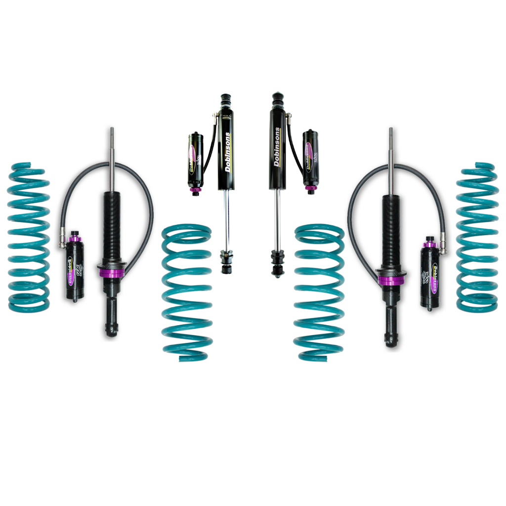 KIT DE SUSPENSIÓN DOBINSONS MITSUBISHI PAJERO 2000+ 2" AMORTIGUADORES MRA