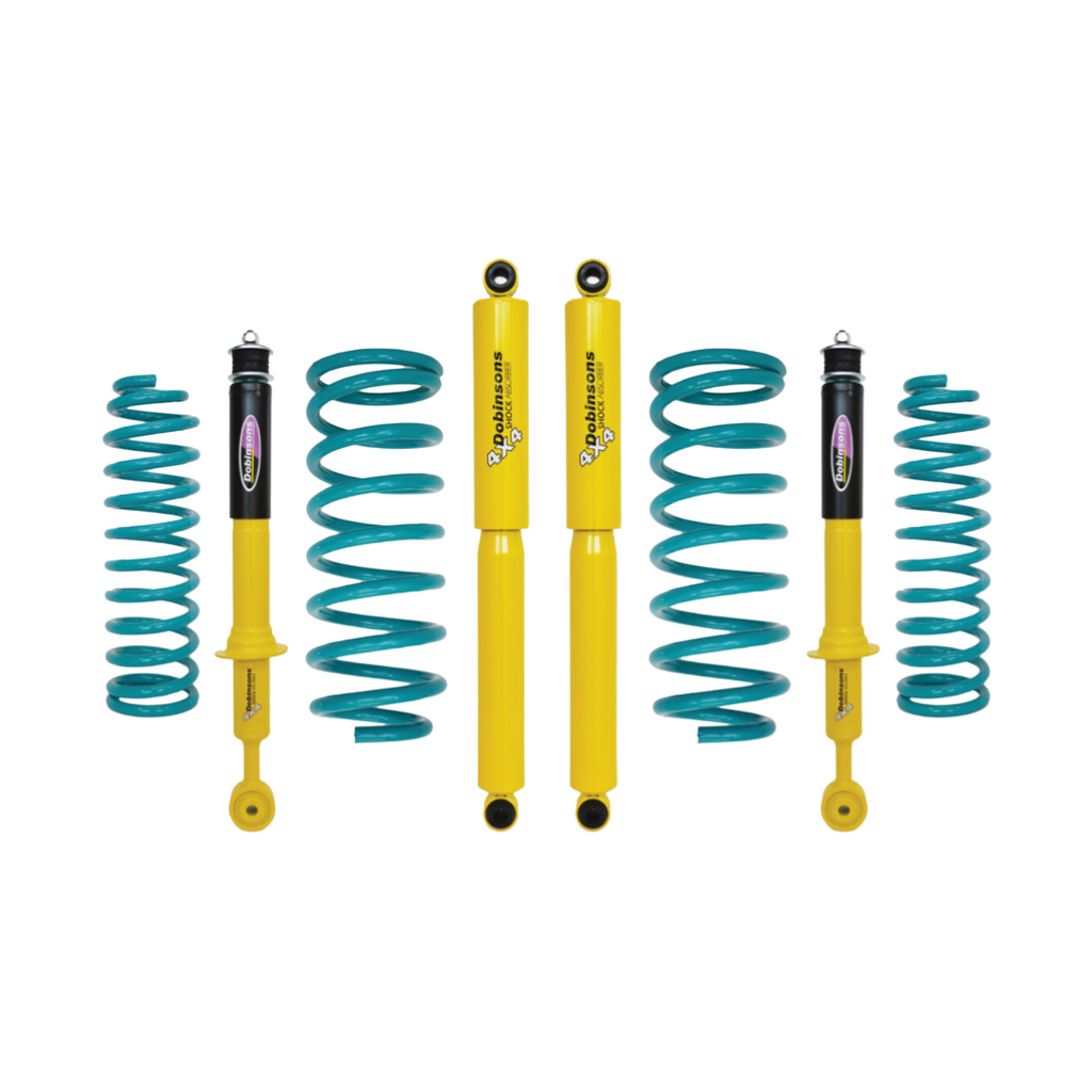KIT DE SUSPENSIÓN DOBINSONS MITSUBISHI MONTERO SPORT 2016+ 2" AMORTIGUADORES TWIN TUBE