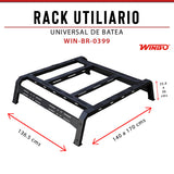 CANOPY ABIERTO O RACK UTILITARIO DE BATEA