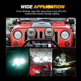 PAR AUXBEAM REDONDO 7" 250W PRO SERIES