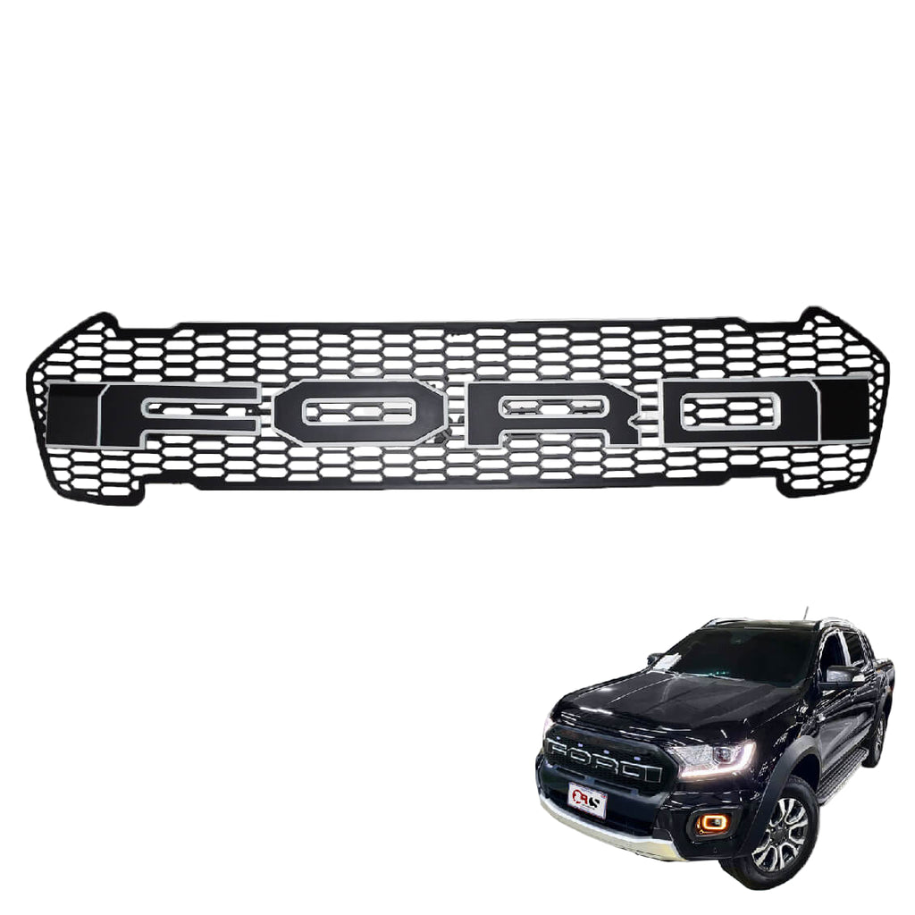 INSERTO PARRILLA FORD RANGER BLANCO T7 15-19