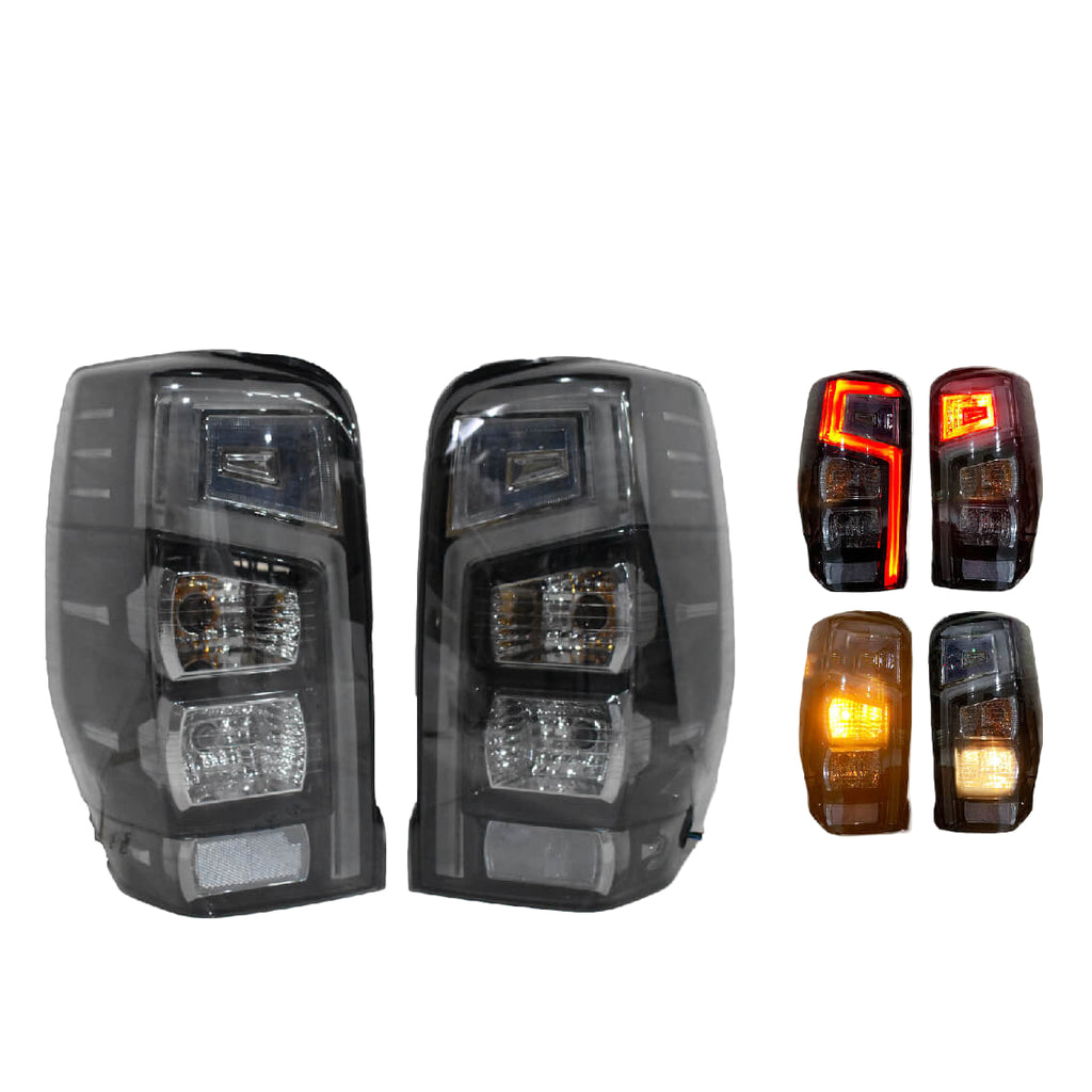 PAR STOP MITSUBISHI L200 SMOKED LED 19+