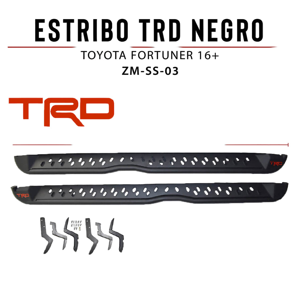 ESTRIBO TRD NEGRO FORTUNER 16+
