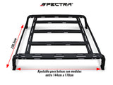 Bed Rack bajo para batea de pick-up (para montaje de tienda de campaña)