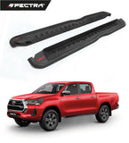 Estribos TRD negros para Hilux (2016+)