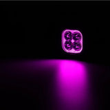 PAR CUBOS AUXBEAM 3" COLOR PLAY 116W COMBO
