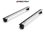 Racks ZRK-754-B-135-XXX completos estilo wingbar (135cm)