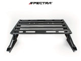 Roll bar universal negro con canasta