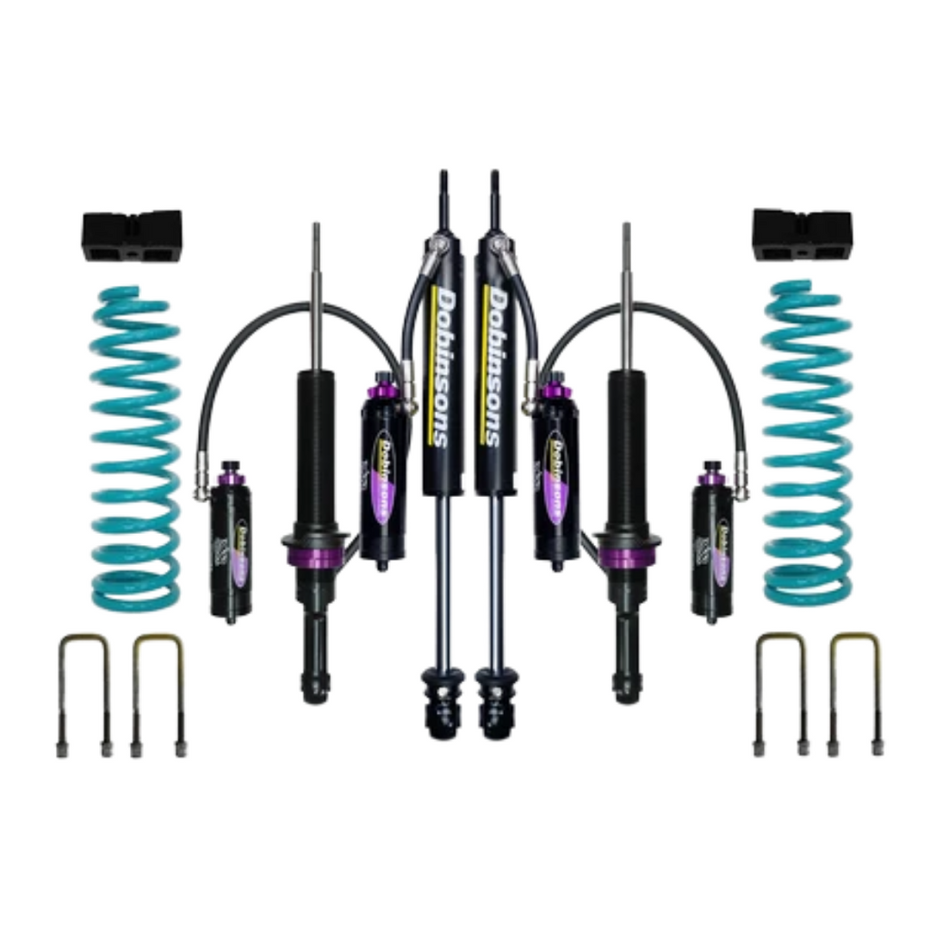 KIT DE SUSPENSIÓN QUICK RIDE DOBINSONS FORD RANGER 2011-2018 2" AMORTIGUADORES MRA