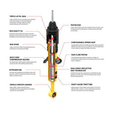KIT SUSPENSION NITRO CHARGER + 2" ISUZU MU-X / CHEV TRAILBLAZER 12-20
