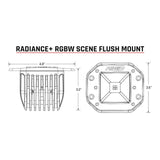 PAR CUBOS RIGID RADIANCE SCENE EMPOTRAR AMBAR
